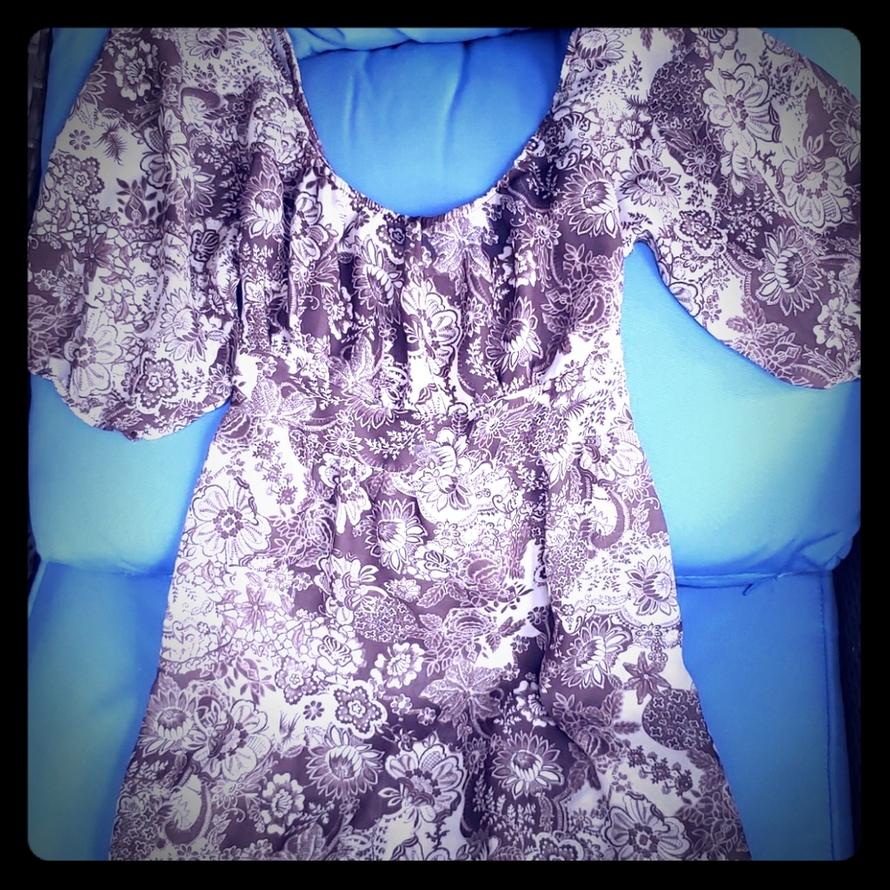 Semi Sheer Babydoll Dress